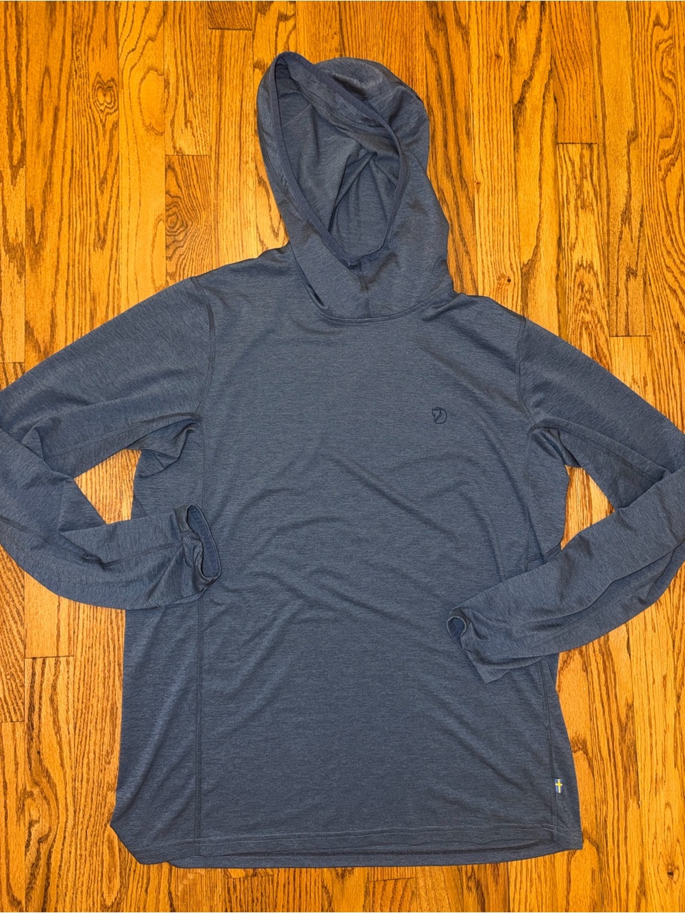 Fjallraven Large Blue Abisko Hoodie